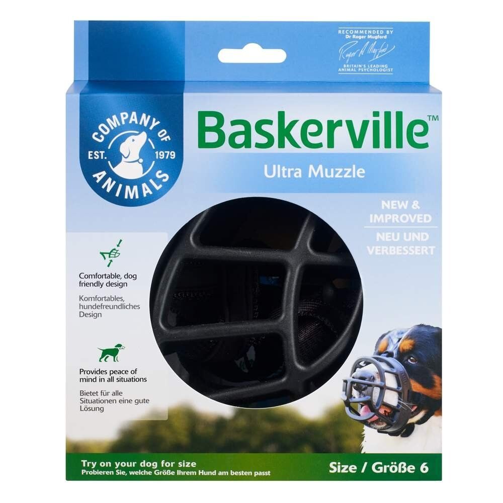Munkorg för hundar | Ergonomisk, tålig och mjuk | Baskerville