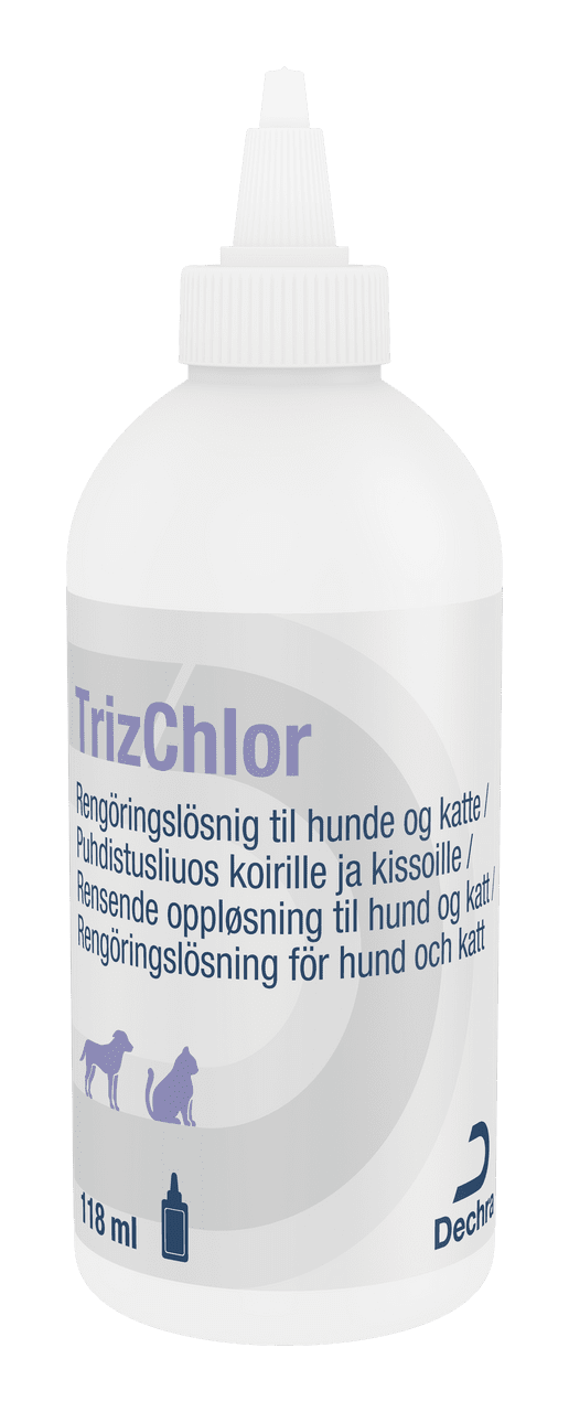 Multirengöring för hund | Klorhexidin, skonsam och effektiv | TrizChlor