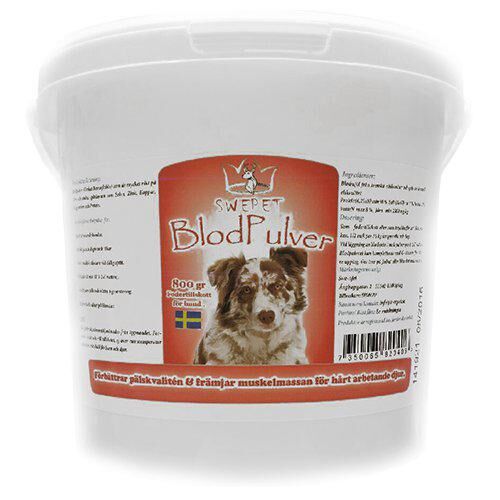 SWEPET Blodpulver- 800g